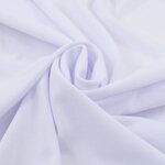 vidaXL Nappes élastiques de table avec jupon 2 Pièces 243x76x74cm Blanc