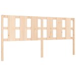 vidaXL Cadre de lit sans matelas bois de pin massif