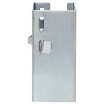 vidaXL Verrou de l'attelage Argenté 11x11x23 5 cm Acier