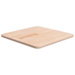 vidaXL Dessus de table carré 40x40x1 5 cm Bois chêne massif non traité