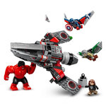 76292 LEGO® Marvel : Captain America et Hulk Rouge en Duel Épique