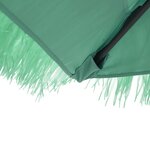 vidaXL Parasol de jardin avec mât en acier vert 290x290x238 cm
