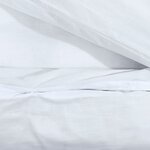 vidaXL Ensemble de housse de couette Blanc 135x200 cm Coton
