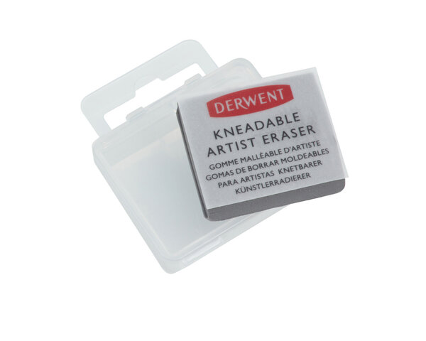 Gomme mie de pain sous étui Derwent