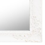 vidaXL Miroir sur pied Blanc 40x160 cm