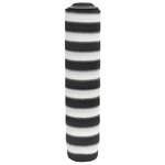 vidaXL Filet brise-vue anthracite et blanc 1x10 m PEHD 195 g/m²