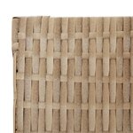 vidaXL Cloison de séparation 6 panneaux beige résine tressée
