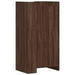 vidaXL Armoire à chaussures chêne marron 52x37 5x100 cm