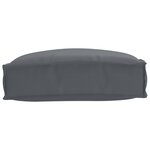 vidaXL Coussin de palette pour siège Anthracite 50x50x12 cm en tissu Oxford