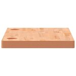vidaXL Dessus de bureau 80x40x4 cm bois massif de hêtre