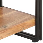 vidaXL Bibliothèque à 5 niveaux 140x30x180 cm Bois d'acacia solide