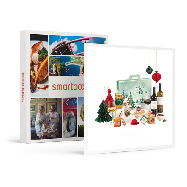 SMARTBOX - Coffret Cadeau Coffret Joyeux Noël : délices salés et sucrés livrés à domicile -  Gastronomie