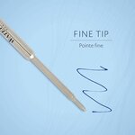 Waterman recharge bille   pointe fine  bleue  blister x 1