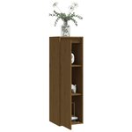 vidaXL Armoire murale Marron miel 30x30x100 cm Bois de pin massif