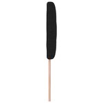 Tête de lit vidaXL Design Blocs de Diamant Noir 90 cm Tissu