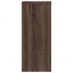 vidaXL Supports pour plantes 2 Pièces chêne marron bois d'ingénierie