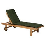 Madison Coussin de chaise longue Panama 200x60 cm Vert