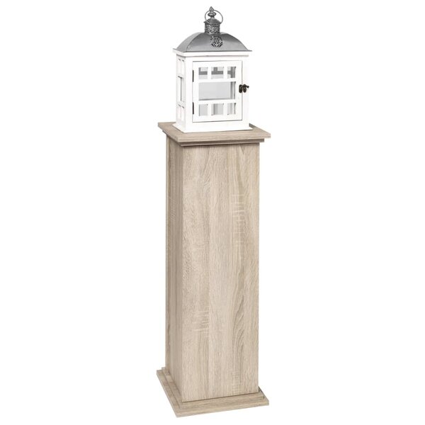 FMD Table d'appoint avec porte 88 5 cm Chêne