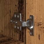vidaXL Meuble vieux bois 30x42.5x185 cm Bois d'ingénierie