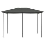 vidaXL Belvédère 3x4x2 6 m Anthracite 160 g/m²