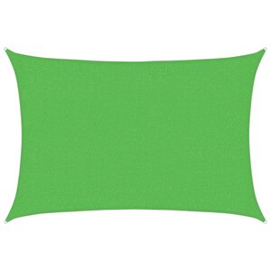 vidaXL Voile d'ombrage 160 g/m² Vert clair 2x3 m PEHD