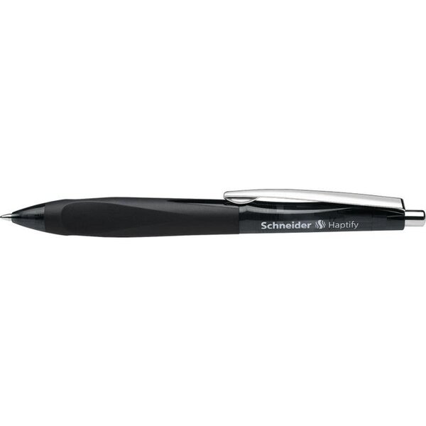 Stylo à bille Haptify noir Pte Moyenne Noir SCHNEIDER