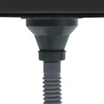 vidaXL Jeu d'évier de cuisine et égouttoir argenté 600x600x155 mm inox