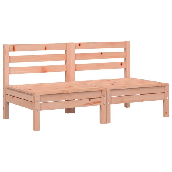 vidaXL Canapés de jardin sans accoudoirs 2 Pièces bois massif douglas