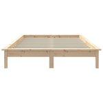 vidaXL Cadre de lit 160x200 cm bois de pin massif