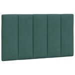 vidaXL Cadre de lit sans matelas vert foncé 80x200 cm velours