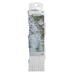 Nature Palissade de jardin 100 x 200 cm PVC Blanc