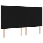 Tête de lit LED vidaXL Design Blocs de Diamant Marron Foncé 180 cm Tissu