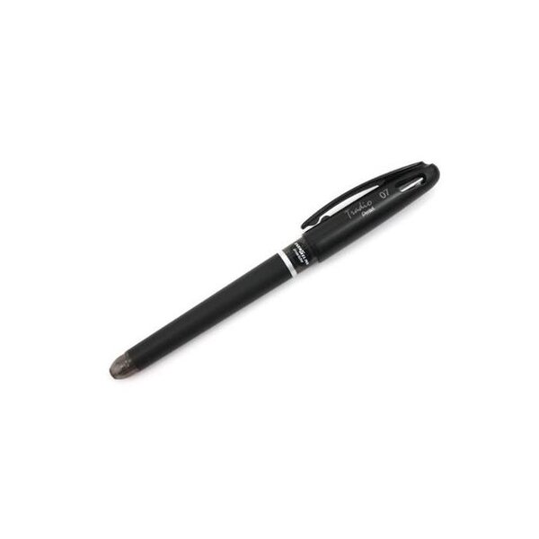 Stylo roller EnerGel Tradio BL117A Pointe 0 7mm Noir x 12 PENTEL
