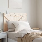 vidaXL Tête de lit 80x104 cm bois massif de pin