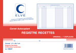 Manifold AUTO ENTREPRENEURS RECETTES 210 x 297 mm 40 Feuillets Dupli ELVE