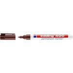 Marqueur Permanent 400 Marron Pointe Fine 1 mm EDDING