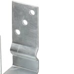 vidaXL Piquets de clôture 6 Pièces Argenté 12x6x15 cm Acier galvanisé