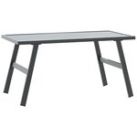 vidaXL Ensemble de bancs de jardin avec coussins 9 Pièces noir