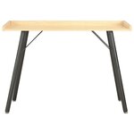 vidaXL Bureau Chêne 90x50x79 cm
