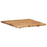 vidaXL Dessus de table Bois d'acacia massif 58x(50-60)x2 5 cm