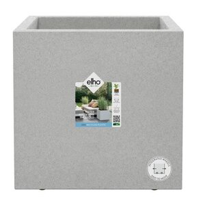 Vivo Next Square 40 Bac à fleurs - Gris Ø 39 x 38 cm - 100  recyclé