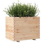 vidaXL Jardinière 90x60x72 cm bois de pin massif