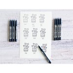 Feutre Fin de Précision Drawliner 1880 Noir (0.5) 0 5 mm x 3 EDDING