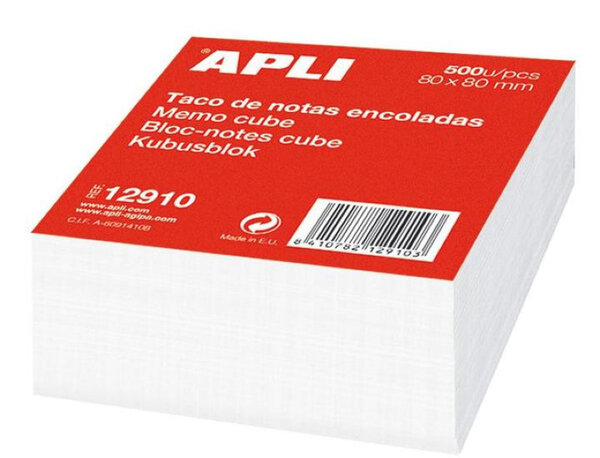 Bloc Note En Cube 80X 80mm 500  Feuilles