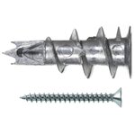 Fischer fixations métalliques de plaque de plâtre avec vis 100 pcs
