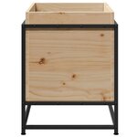 vidaXL Jardinière 60x40x50 cm bois de pin massif