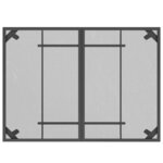 vidaXL Table de jardin anthracite 110x80x72 cm Treillis d'acier
