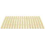 vidaXL Sommier à lattes avec 17 lattes 80x200 cm