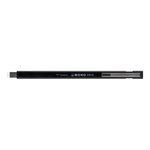 Stylo gomme mono zero pointe rectangulaire 2 5 x 5 mm métal noir tombow