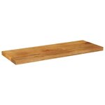 vidaXL Dessus de table 70x30x2 5 cm rectangulaire bois massif manguier